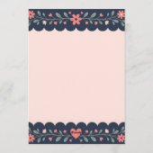 ポッピングシャンパンボトル＆ハーツバレンタインデー シーズンカード (裏面)