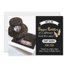 ポッピングボトルの新年のベイビー発表