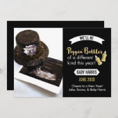 ポッピングボトルの新年のベイビー発表 シーズンカード (正面/裏面)