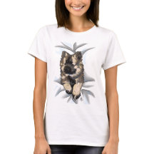 ポッピング秋の雨のTシャツ