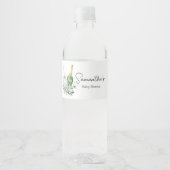 ポッピンボトル赤ちゃんシャワー ペットボトルラベル (正面)