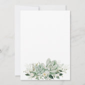 ポッピンボトル赤ちゃんシャワー 招待状 (裏面)