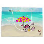 ポップが「The You & The Me」をピープ鳴らす ラージペーパーバッグ (裏面)