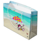 ポップが「The You & The Me」をピープ鳴らす ラージペーパーバッグ (裏面アングル)