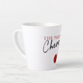 ポップさくらんぼラテマグ カフェラテマグ (左アングル)