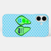 ポップする準備ができたベイビー ボーイ ブルーピー Case-Mate iPhoneケース (裏面 (横))