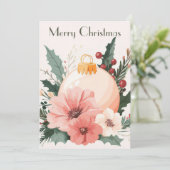 ポップでお祭り気分のホリデーグリーティングカード シーズンカード (スタンド正面)