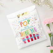 ポップにしてくれてありがとう ポップコーン ボランティア フェイバーバッグ (封をした状態)