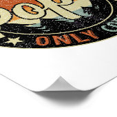 ポップのようなグランドパのみクールヴィンテージレトロ ポスター (角)