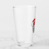 ポップのチョックライトショップレッドロゴ タンブラーグラス (右)