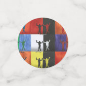 ポップはイェシャヤ・ダンクのNo.1 コンフェッティ (スモール正面)