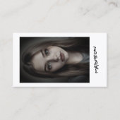 ポップアイドル誕生日ファンカフェスタイルミニポラロイドカード 名刺 (正面)