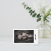 ポップアイドル誕生日ファンカフェスタイルミニポラロイドカード 名刺 (スタンド正面)