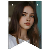 ポップアイドル誕生日ファンカフェスタイル写真 バンティングフラッグ (第2の旗)