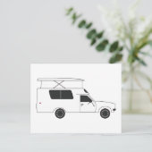 ポップアップ チヌーク キャンパー ポストカード (スタンド正面)