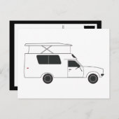 ポップアップ チヌーク キャンパー ポストカード (正面/裏面)