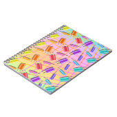 ポップアートのアイスキャンデー ノートブック (左側)