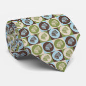 ポップアートのアコーディオン ネクタイ (ロール)