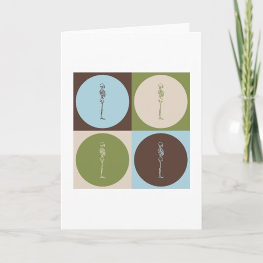 ポップアートのカイロプラクティック カード (正面)