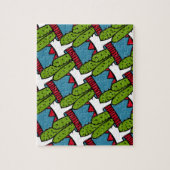 ポップアートのサボテン ジグソーパズル (縦)