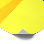 ポップアートのサングラスをしたビーチの女性 ポスター (角)