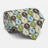 ポップアートのスキー ネクタイ (ロール)