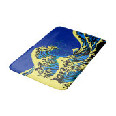 ポップアートのスタイルのHokusaiの素晴らしい波 バスマット (アングル)