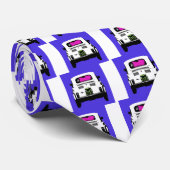 ポップアートのスタイルフィアット500 ネクタイ (ロール)