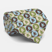 ポップアートのスノーボード ネクタイ (ロール)