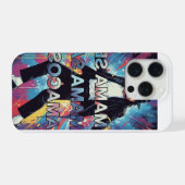 ポップアートのスマホケース iPhoneケース (裏面横)
