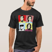 ポップアートのトリオ Tシャツ (正面)