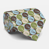 ポップアートのバドミントン ネクタイ (ロール)