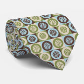 ポップアートのバレーボール ネクタイ (ロール)