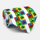 ポップアートのパンダ ネクタイ (ロール)