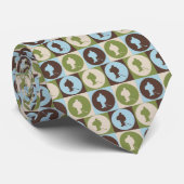 ポップアートのホッケー ネクタイ (ロール)