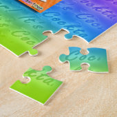 ポップアートのマルガリータのパズル ジグソーパズル (側面)