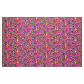 ポップアートのモダンな抽象デザイン ファブリック (ファットクウォーター)