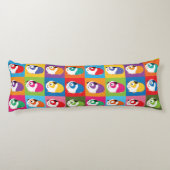 ポップアートのモルモット ボディピロー (裏面)