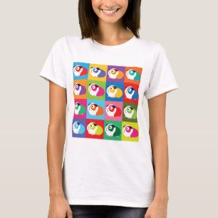ポップアートのモルモット Tシャツ