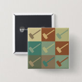 ポップアートの判断 缶バッジ (正面&裏面)