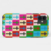 ポップアートの十字 Case-Mate iPhoneケース (裏面(横))