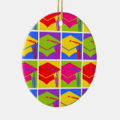 ポップアートの卒業生 セラミックオーナメント (右)