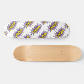 ポップアートの喜劇的なスタイルのワウ スケートボード (横)