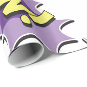 ポップアートの喜劇的なスタイルのワウ ラッピングペーパー (ロールコーナー)