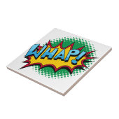 ポップアートの喜劇的なスタイルは痛打します! タイル (側面)