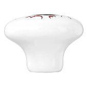 ポップアートの喜劇的なスタイルKaBoom! セラミックノブ (側面)