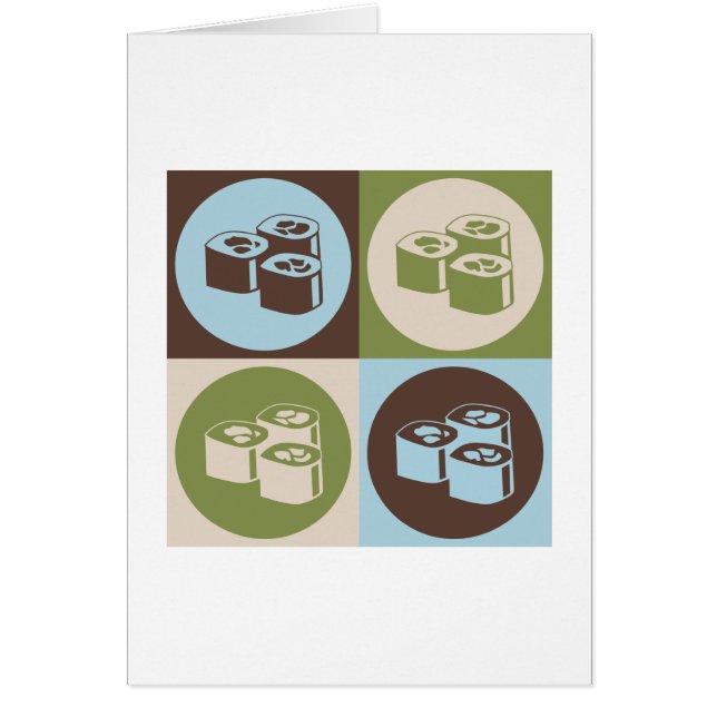 ポップアートの寿司 (正面)