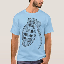 ポップアートの手榴弾 Tシャツ