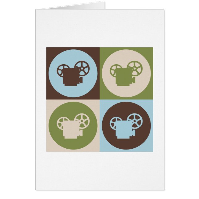 ポップアートの投射 (正面)