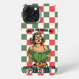 ポップアートの本の虫 クリスマス iPhone 13 PRO MAXケース